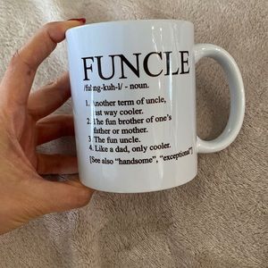 “Funcle” novelty mug - NWOT